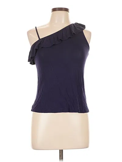 Pre-owned Love, Fire Sleeveless Blouse In Blue