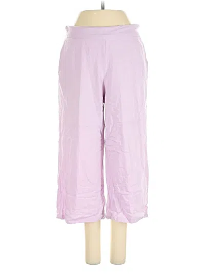 Pre-owned Love + Harmony Casual Pants In Purple