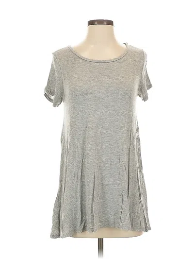 Pre-owned Love In Short Sleeve T-shirt In Gray