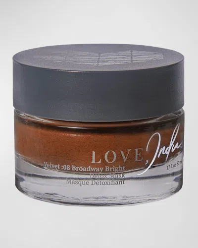 Love, Indus Velvet:08 Broadway Bright Detox Mask, 1.7 Oz.