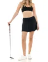 Love It! Tennis Skort In Black In Black