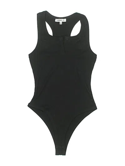Pre-owned Love J Bodysuit In Black