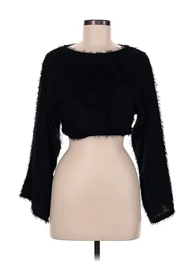 Pre-owned Love J Cardigan Sweater In Black