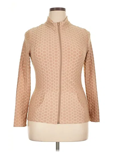 Pre-owned Love J Cardigan Sweater In Brown