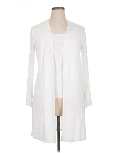 Pre-owned Love J Cardigan Sweater In White
