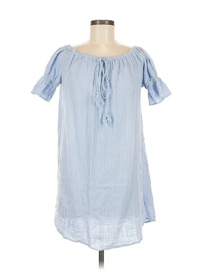 Pre-owned Love J Casual Dress In Blue