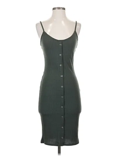 Pre-owned Love J Casual Dress In Gray