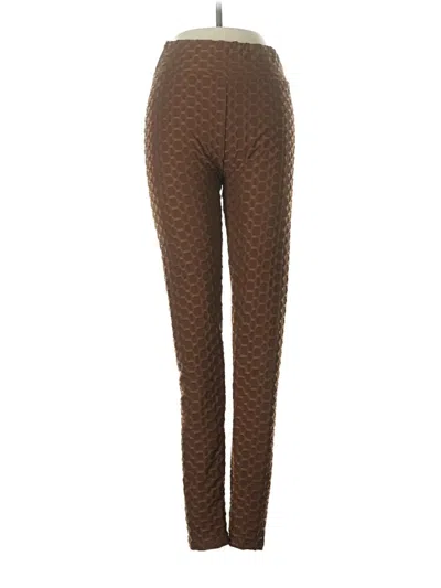 Pre-owned Love J Casual Pants In Brown