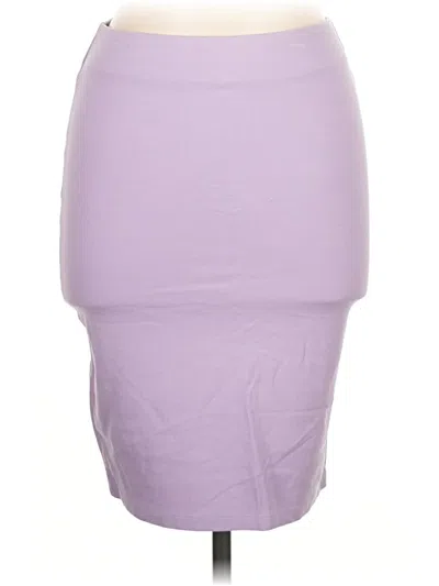 Pre-owned Love J Casual Skirt In Purple
