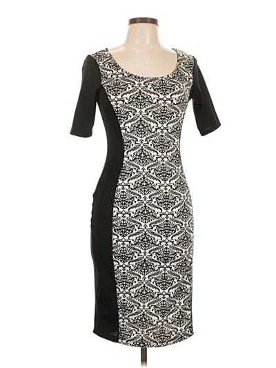 Pre-owned Love J Cocktail Dress In Black