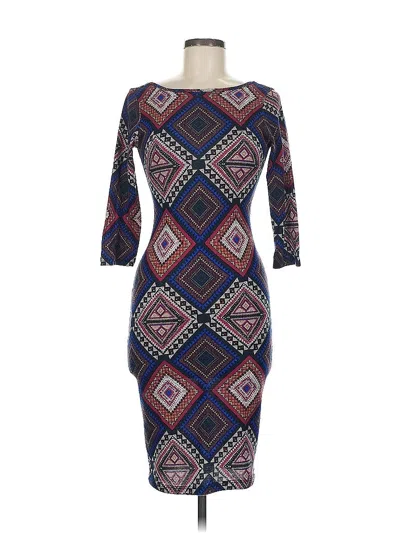 Pre-owned Love J Cocktail Dress In Blue