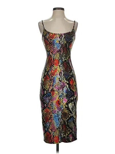 Pre-owned Love J Cocktail Dress In Silver