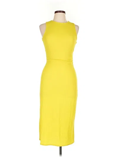 Pre-owned Love J Cocktail Dress In Yellow