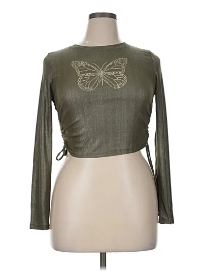 Pre-owned Love J Long Sleeve T-shirt In Green