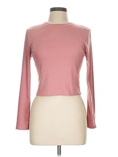 Pre-owned Love J Long Sleeve T-shirt In Pink
