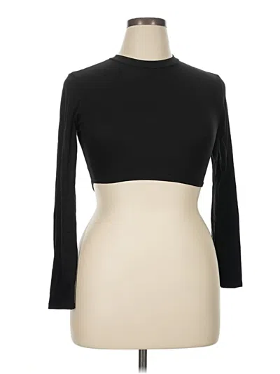 Pre-owned Love J Long Sleeve Turtleneck In Black