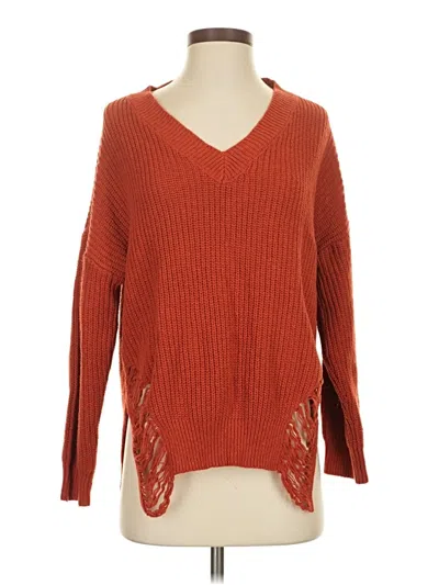 Pre-owned Love J Pullover Sweater In Red