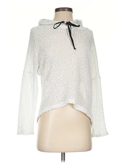 Pre-owned Love J Pullover Sweater In White