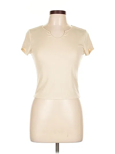 Pre-owned Love J Short Sleeve T-shirt In White