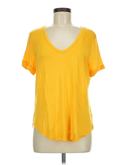 Pre-owned Love J Short Sleeve T-shirt In Yellow