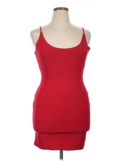 Pre-owned Love J Sleeveless Top Red Sweetheart Neckline Tops