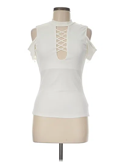 Pre-owned Love J Sleeveless T-shirt In Ivory
