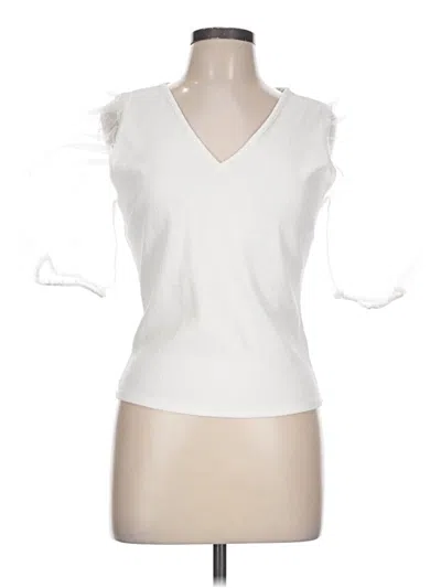 Pre-owned Love J Sleeveless T-shirt In White