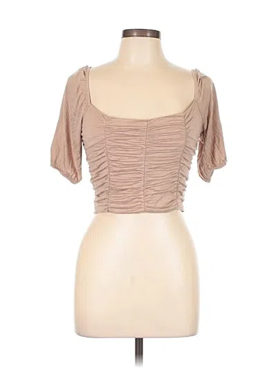 Love J Tube Top Brown Sweetheart Neckline Tops