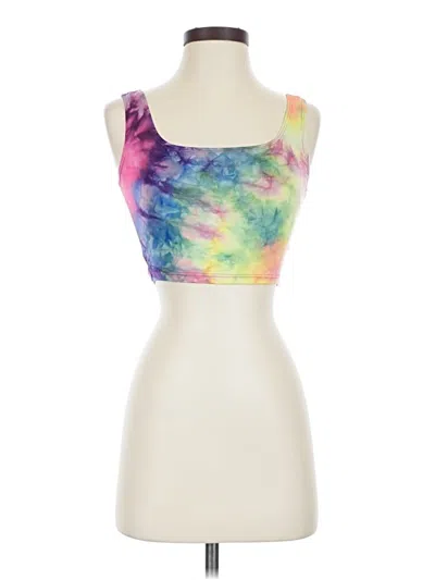 Pre-owned Love J Tube Top Purple Strapless Neckline Tops