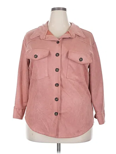 Pre-owned Love Jacket In Pink