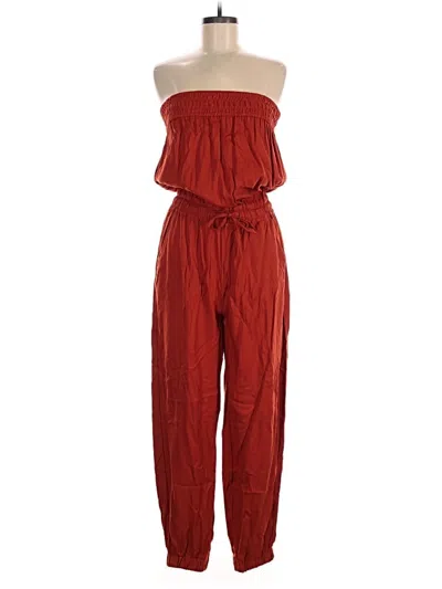 Pre-owned Love Jumpsuit In Red