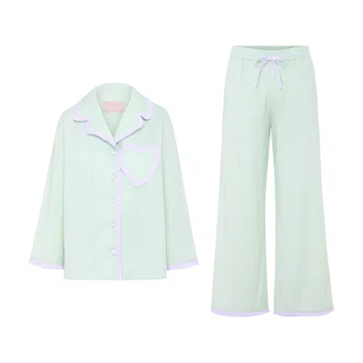 Love Letters X Women's Green Dolce Verbena Pyjama
