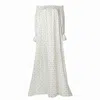 Love Letters X Women's White / Green / Yellow Dolce Mare Off Shoulder Day Dreamdress - Organic Cotton In Multi