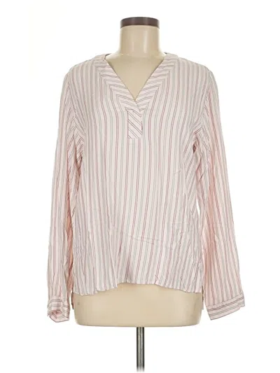 Pre-owned Love Long Sleeve Blouse In Pink