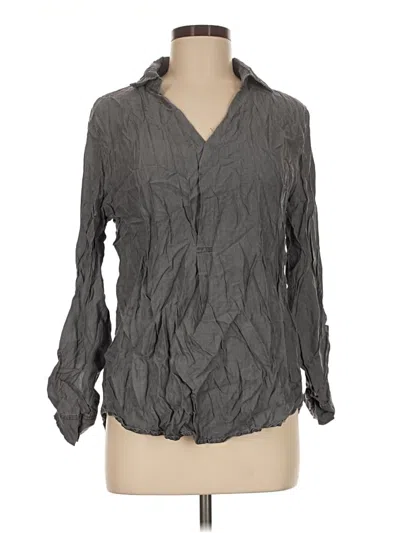 Pre-owned Love Long Sleeve Polo Shirt In Gray