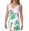Love Love Tennis Limited Angelina Tennis Dress In Palms