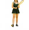 Love Love Tennis Longer Mesh Sandra Dee Tennis Dress In Green