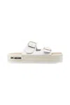 Love Moschino - 100 Sandals White Ja28233g0iia0 In White