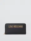 Love Moschino Wallet  Woman Color Black In 黑色