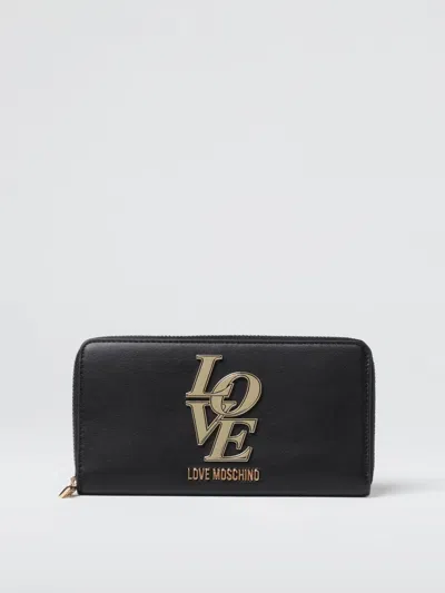 Love Moschino Wallet  Woman Color Black In 黑色