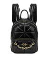 Love Moschino Zaino In Pelle Sintetica Trapuntata Con Catena In Black