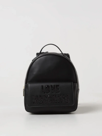 Love Moschino Backpack  Woman Color Black In Gold