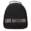 Love Moschino Backpacks And Eco-friendly Baby Bags Woman Polyurethane Black