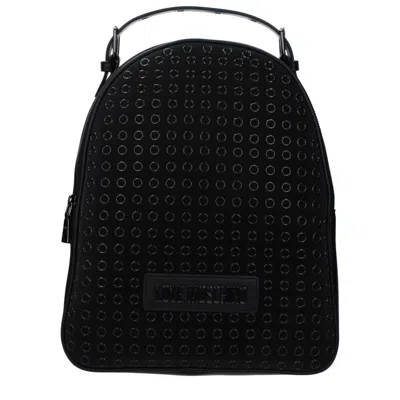Love Moschino Backpacks And Fuppies Women Polyurethane Black