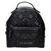 Love Moschino Backpacks And Fuppies Women Polyurethane Black