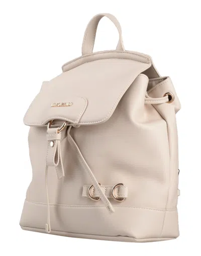 Love Moschino Backpacks In Beige