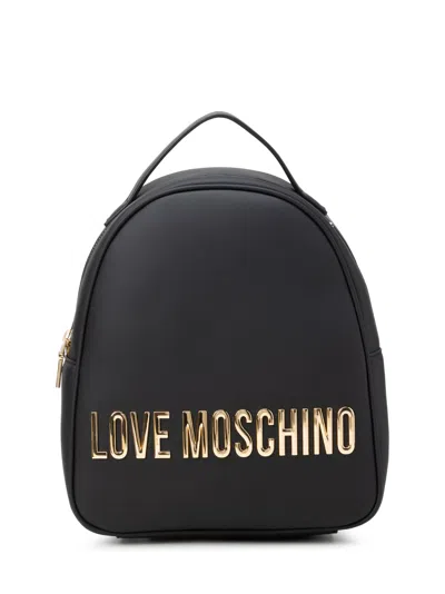 Love Moschino Backpacks In Nero