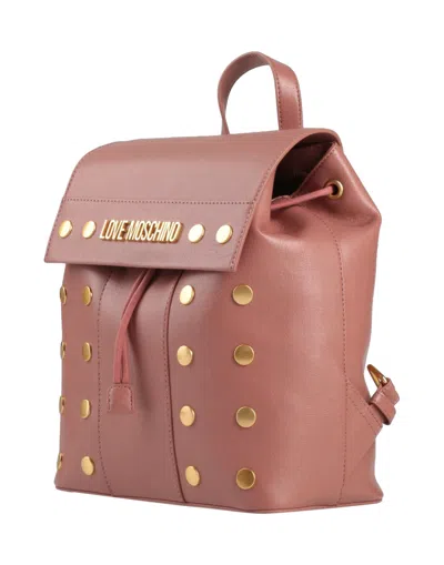 Love Moschino Backpacks In Pastel Pink