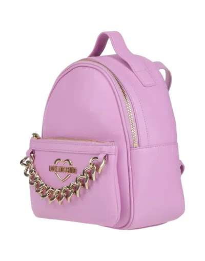 Love Moschino Backpacks In Pink