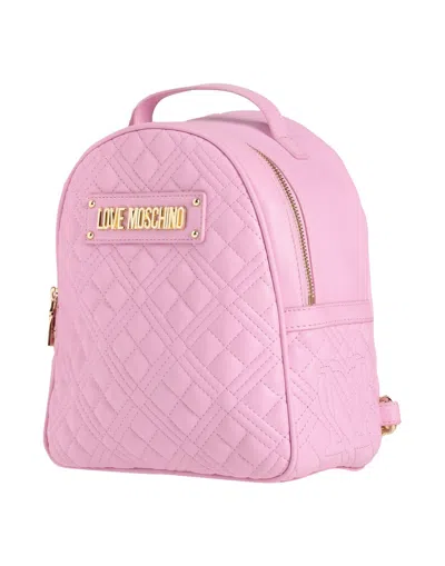 Love Moschino Backpacks In Pink